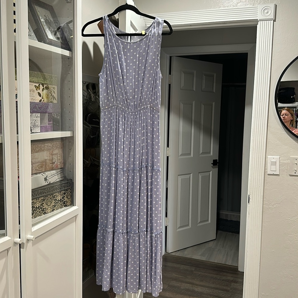 Mittoshop size small blue long dress